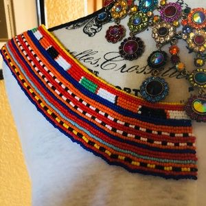 Preloved Tory Burch handsewn beaded T-shirt size S